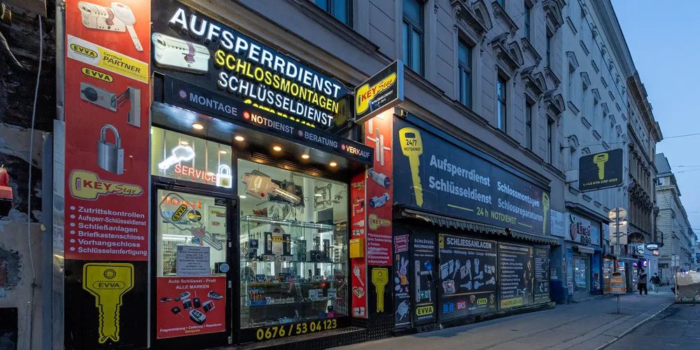 KeyStar Schlüsseldienst Geschäft in der Wallensteinstraße 3, 1200 Wien