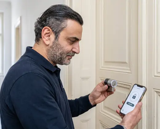 Elektronischer Sicherheitszylinder für temporären Zutritt Wien — Schlüsseldienst-Sofort