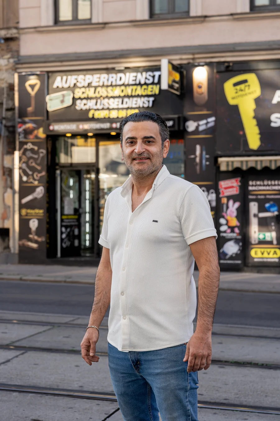 Herr Haimov, Schlüsseldienst Wien 1150 Rudolfsheim-Fünfhaus — Aufsperrdienst nahe Westbahnhof